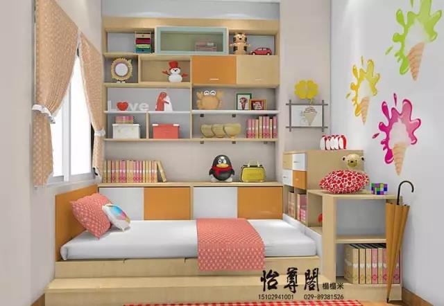 西安日式风格小户型卧室榻榻米装修效果图